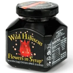 Wild Hibiscus Flowers In Syrup | Wine Library