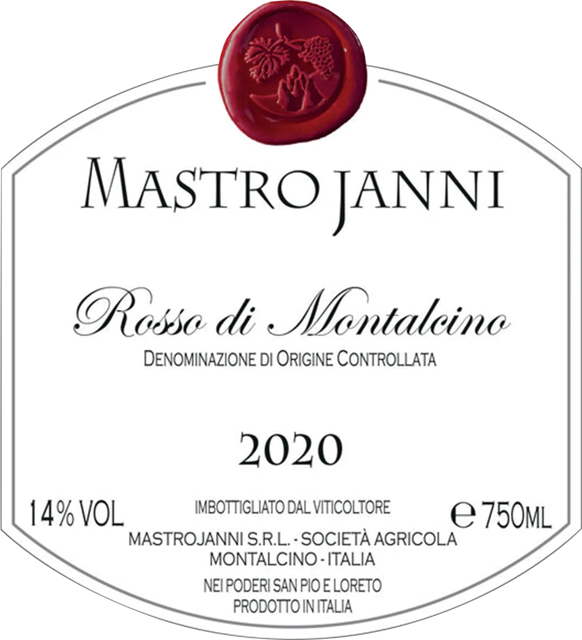 2020 Mastrojanni Rosso Di Montalcino | Wine Library 4 2020 Mastrojanni Rosso Di Montalcino | Wine Library - Image 2